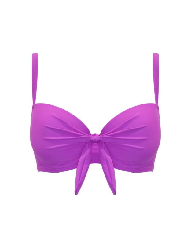 Pour Moi Rosa Cove Padded Underwired Convertible Bikini Top Ultraviolet