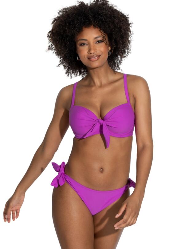 Pour Moi Rosa Cove Padded Underwired Convertible Bikini Top Ultraviolet