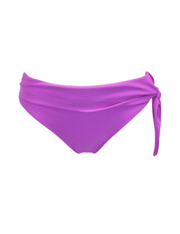 Pour Moi Rosa Cove Tie Foldover Bikini Brief Ultraviolet