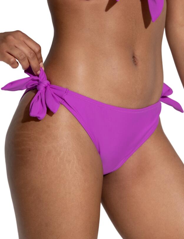 Pour Moi Rosa Cove Tie Side Bikini Brief Ultraviolet 