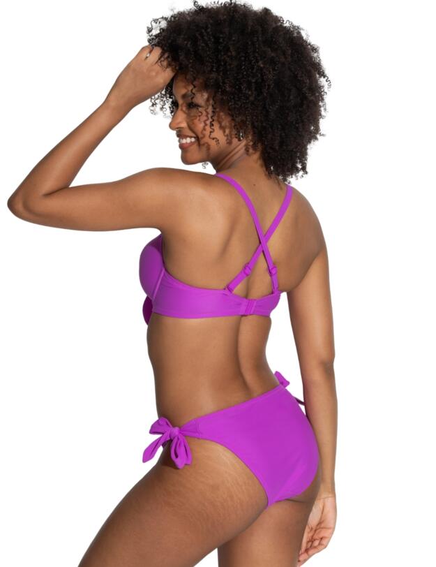 Pour Moi Rosa Cove Tie Side Bikini Brief Ultraviolet 