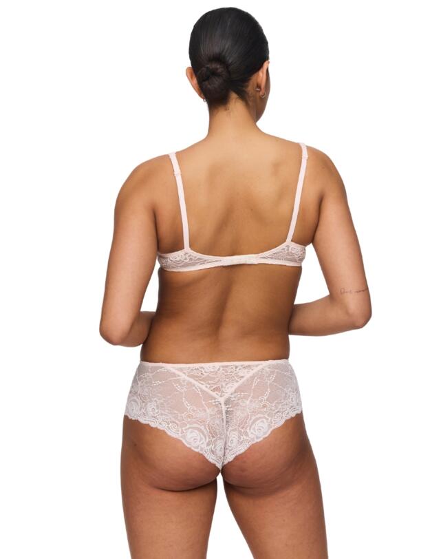 Marie Jo Cyrile Padded Plunge Bra Crystal Pink 