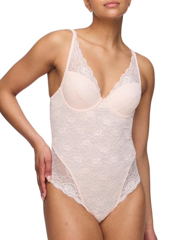 Marie Jo Cyrile Padded Plunge Body Crystal Pink