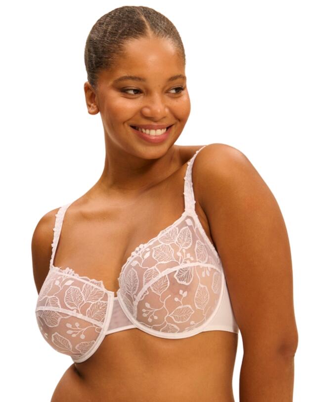 Simone Perele Lumineuse Full Cup Bra Cristal White
