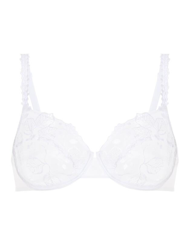 Simone Perele Lumineuse Full Cup Bra Cristal White