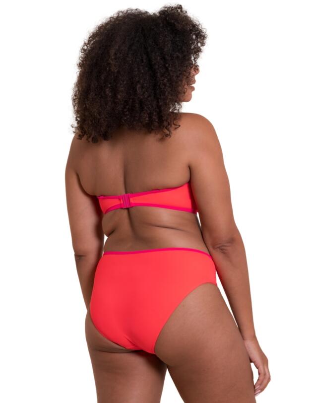 Curvy Kate Minimalist Classic Bikini Brief Coral/Pink