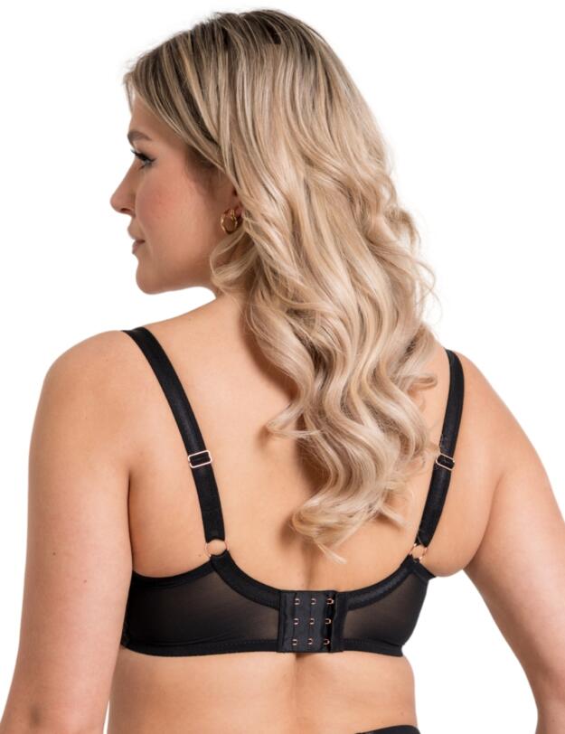 Scantilly by Curvy Kate Suspense Plunge Bra Black 
