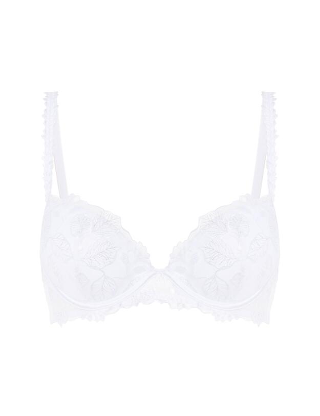 Simone Perele Lumineuse Push-Up Bra Cristal White