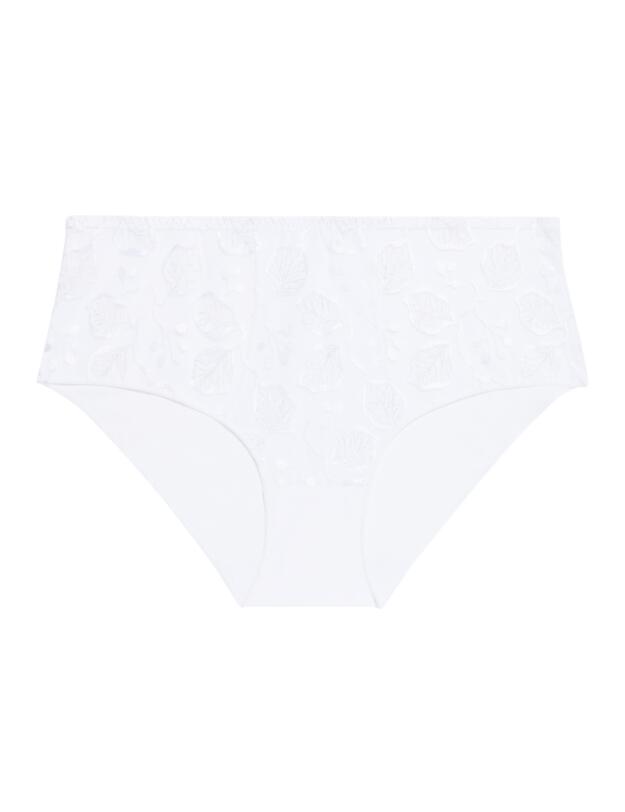 Simone Perele Lumineuse Retro Brief Cristal White 