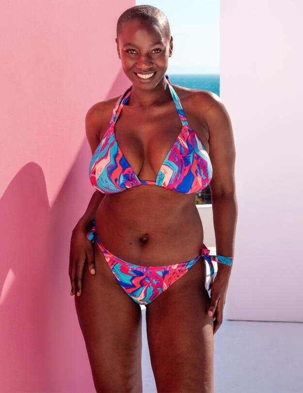 Curvy Kate Ibiza String Bikini Brief Print Mix 