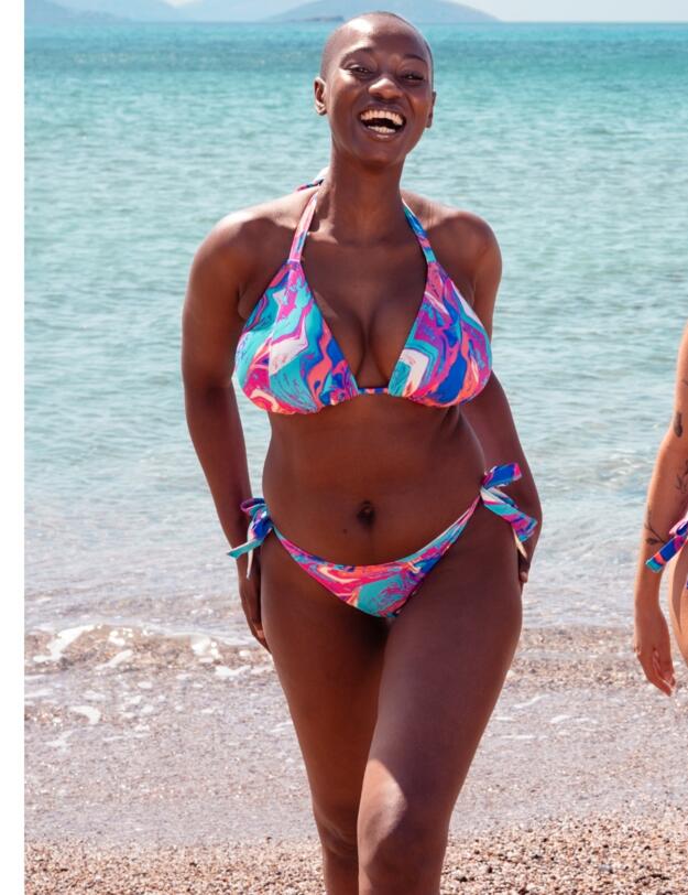 Curvy Kate Ibiza String Bikini Brief Print Mix 