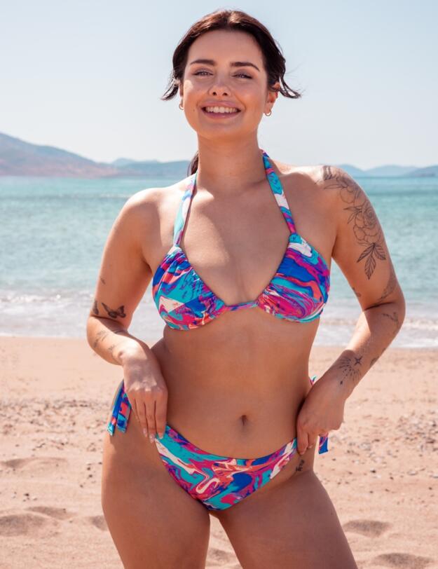 Curvy Kate Ibiza String Bikini Brief Print Mix 
