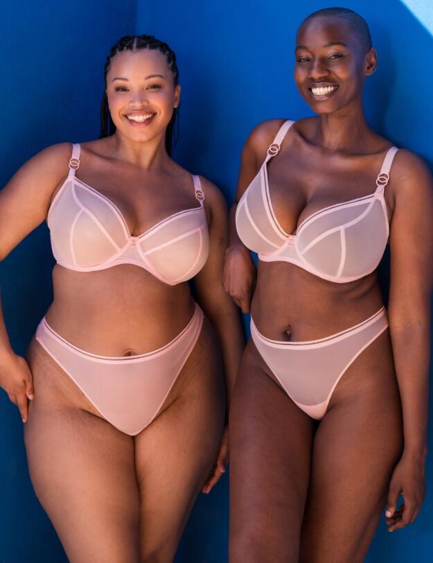 Curvy Kate Lifestyle Thong Blush Pink 