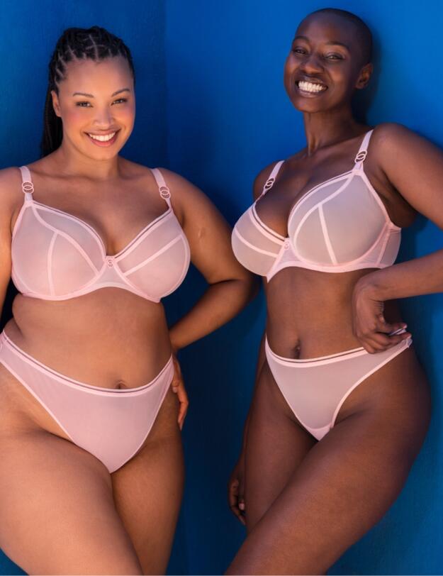 Curvy Kate Lifestyle Thong Blush Pink 