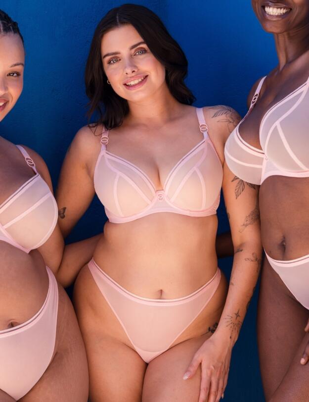 Curvy Kate Lifestyle Thong Blush Pink 