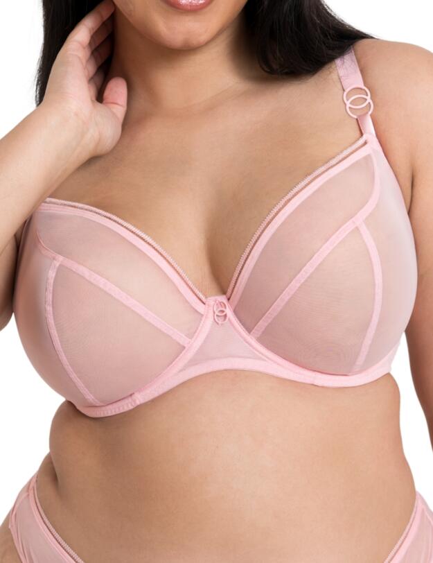 Curvy Kate Lifestyle Plunge Bra Blush Pink 