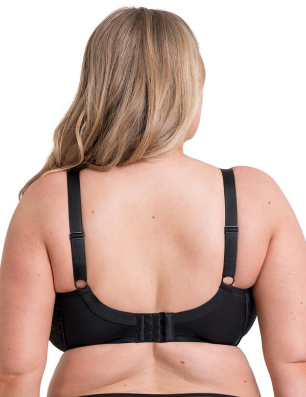 Curvy Kate Lovelace Side Support Balcony Bra Black/Taupe 