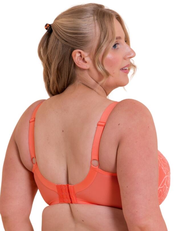 Curvy Kate Lovelace Side Support Balcony Bra Coral 