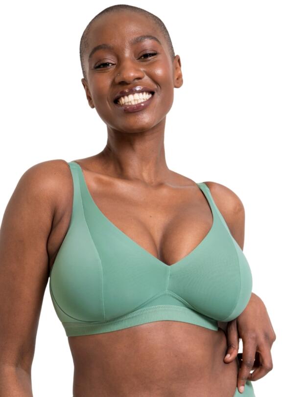 Curvy Kate Zen Non-Wired Bralette Sage Green 