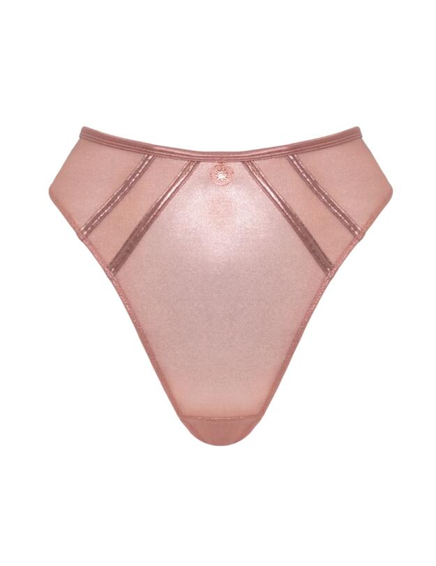 Scantilly by Curvy Kate Eos Thong Rose Gold 