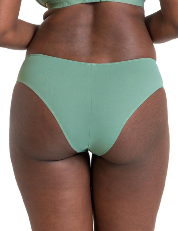 Curvy Kate Zen Brazilian Brief Sage Green 