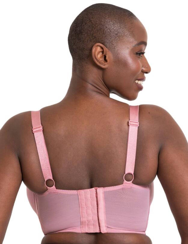 Curvy Kate Storm Scooped Balcony Longline Bra Dusky Rose 