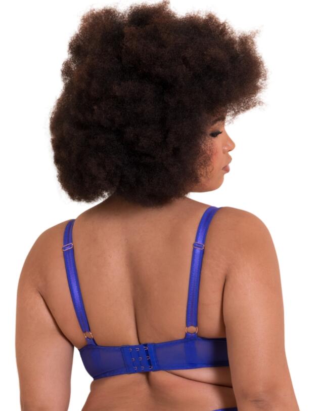 Scantilly by Curvy Kate Ornate Balcony Bra Ultraviolet