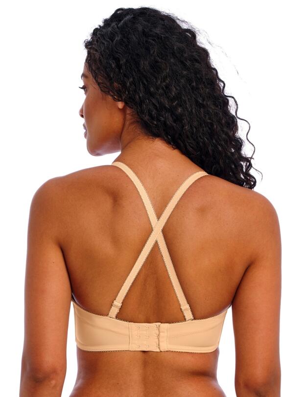 Freya Deco Moulded Strapless Bra Nude 