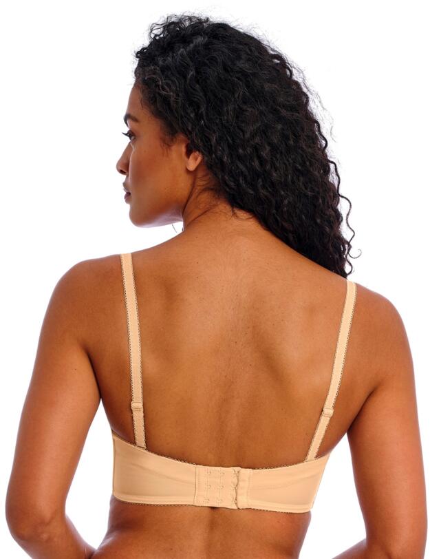 Freya Deco Moulded Strapless Bra Nude 
