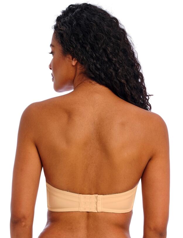 Freya Deco Moulded Strapless Bra Nude 
