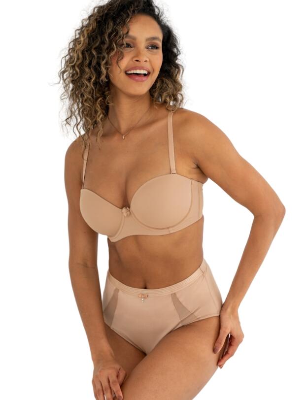 Pour Moi Definitions Strapless Multiway Bra Sand