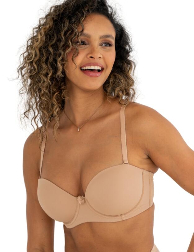 Pour Moi Definitions Strapless Multiway Bra Sand