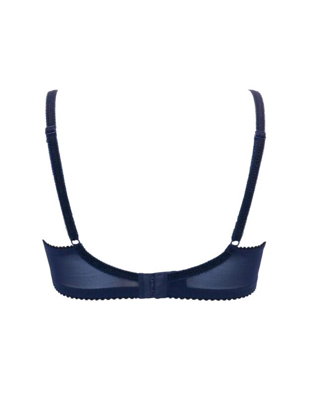 Pour Moi St Tropez Full Cup Bra Navy/Pink