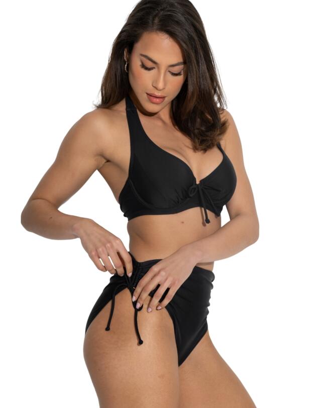 Pour Moi Maya Bay Adjustable Tummy Control Bikini Brief Black