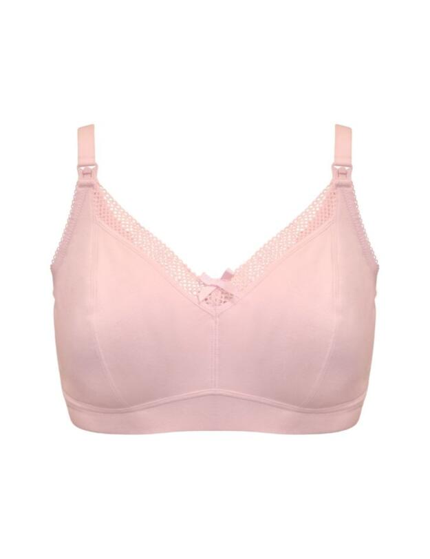Pour Moi Love To Lounge Cotton Nursing Bra Soft Pink