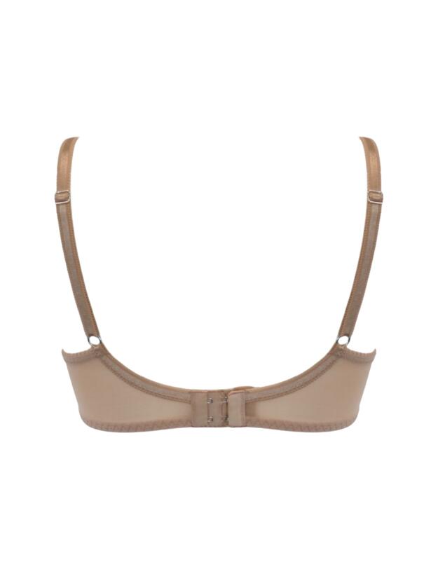 Pour Moi Fleur Padded Push-Up T-Shirt Bra Almond