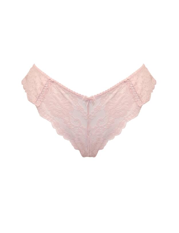 Pour Moi Fleur Cheeky V-Shaped Brief Soft Pink