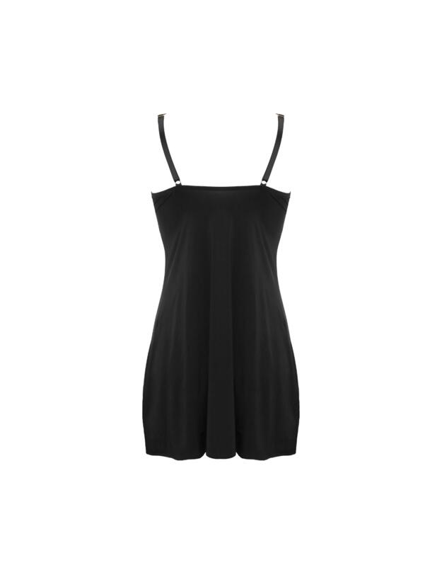 Pour Moi Geo Sculpt Chemise Black