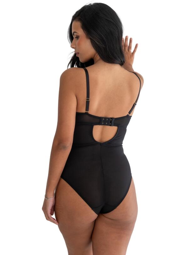 Pour Moi Geo Sculpt Smoothing Body Black