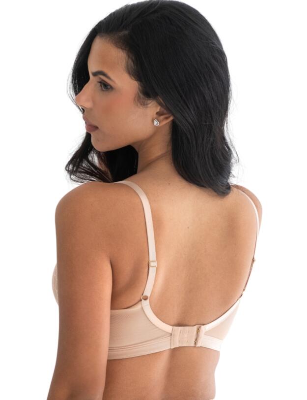 Pour Moi Geo Sculpt Underwired Bra Toffee