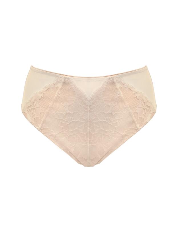 Pour Moi Atelier Lace Deep Brief Ivory/Champagne