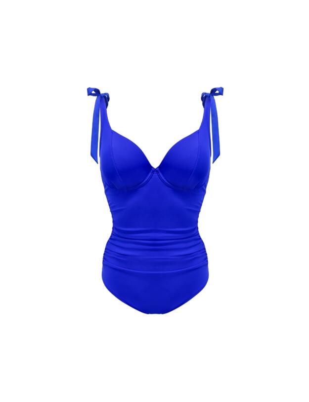 Pour Moi Rosa Cove Underwired Non Padded Swimsuit Ultramarine