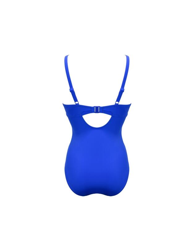 Pour Moi Rosa Cove Underwired Non Padded Swimsuit Ultramarine