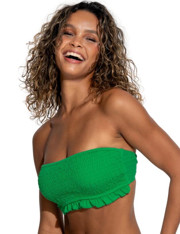 13202R Pour Moi Free Spirit Strapless Bikini Top - 13202R Green