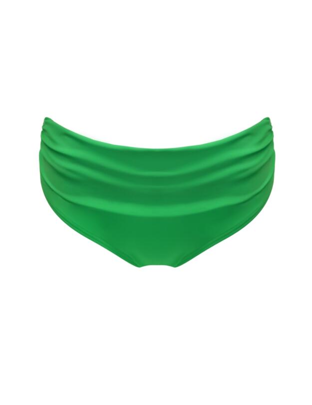 Pour Moi Free Spirit Fold Over Bikini Brief Green