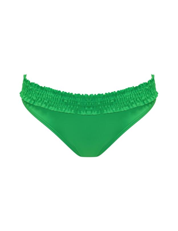 Pour Moi Free Spirit Frill Waist Bikini Brief Green