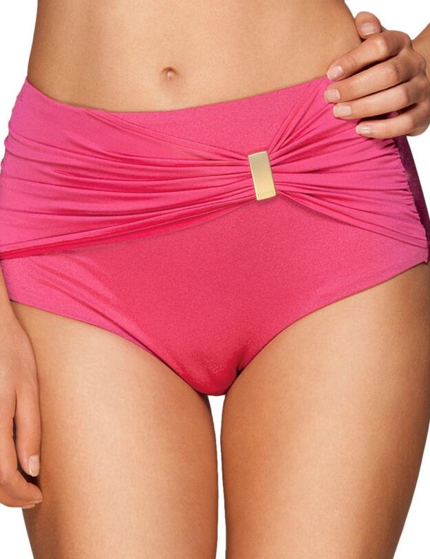 8864 Gossard Sienna High Waist Bikini Brief - 8864 Soft Red