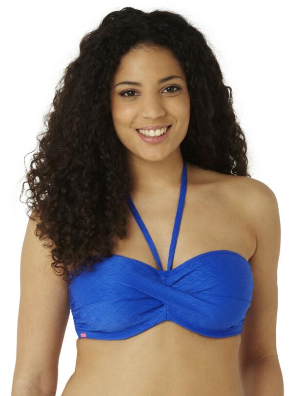 CW0083 Cleo Matilda Bandeau Bikini Top Cobalt - CW0083 Bandeau Top
