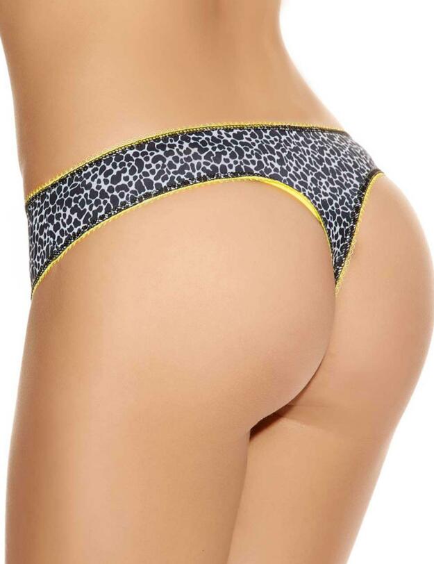 1097 Freya Deco Thong Leopard Print - 1097 Thong