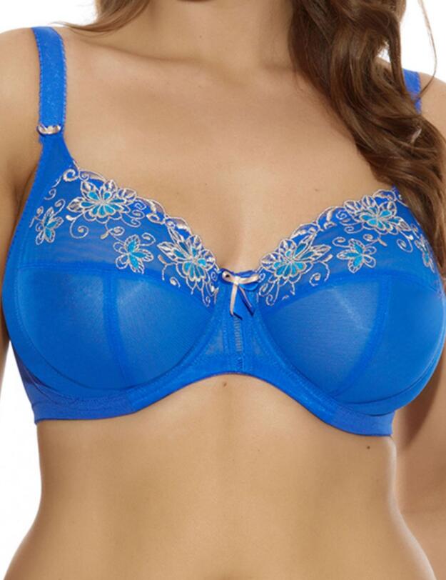 8890 Elomi Tessa Banded Bra Cobalt - 8890 Bra
